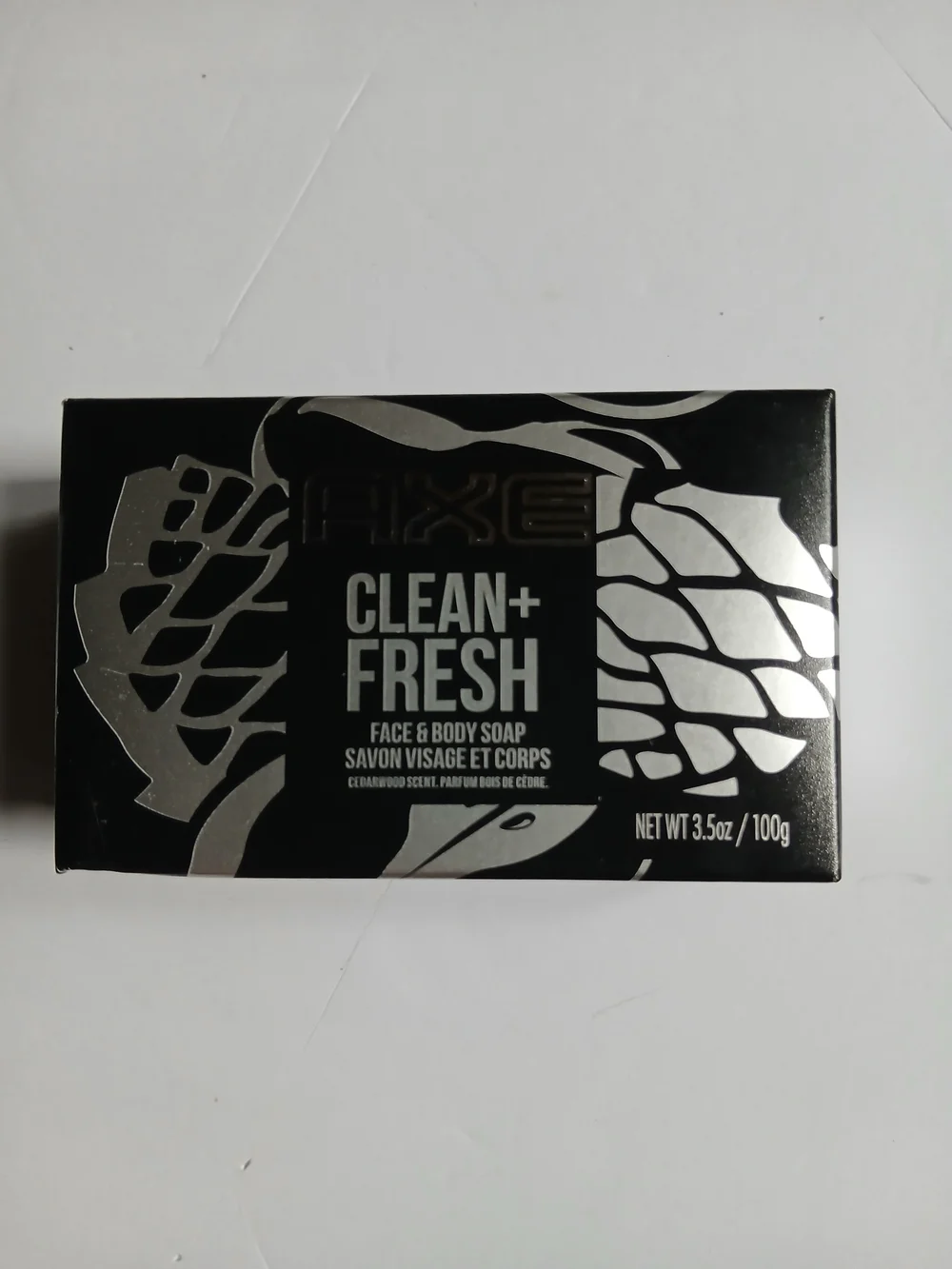 NEW! Lot Of 20 Bars Of Axe Clean & Fresh Face & Body Soap 3.5oz Each Cedarwood